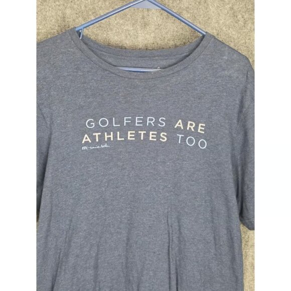 Travis Mathew Mens Golf T Shirt Medium Golfers Are Athletes Too Golfcore Casual - Picture 7 of 7